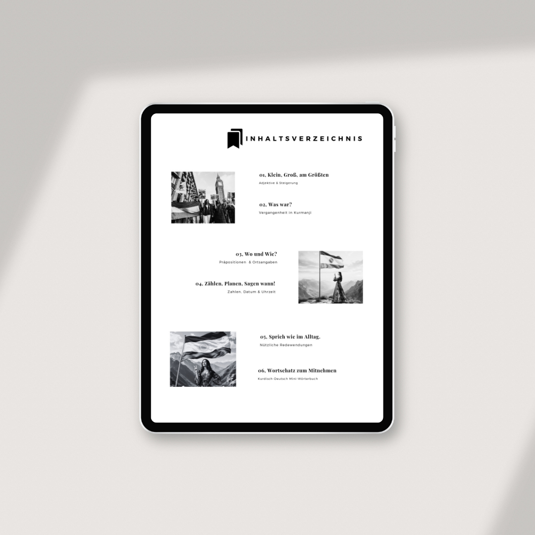 Kurmancî E-Book Bundle: Volume 1 & 2 (DE)