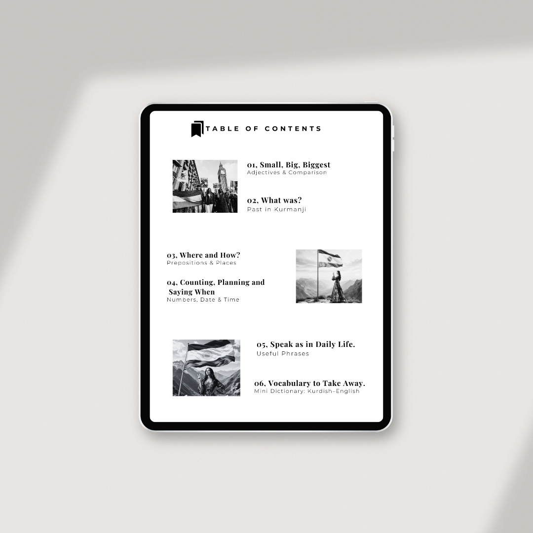 Complete English Bundle – The full Kurdish package