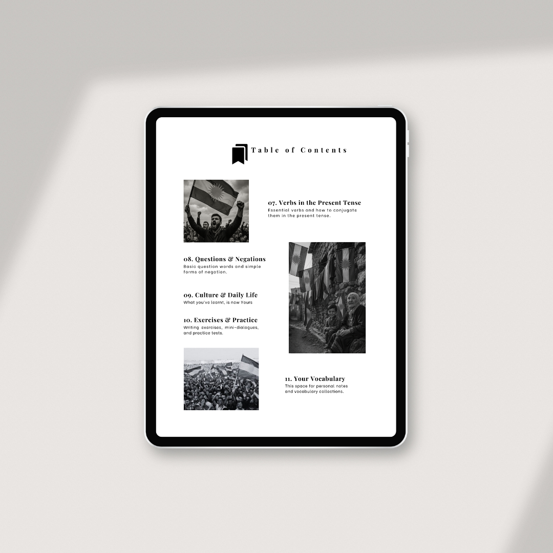 Complete English Bundle – The full Kurdish package