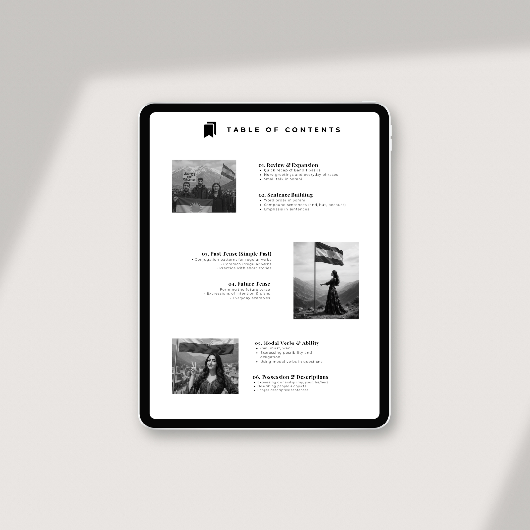 Complete English Bundle – The full Kurdish package