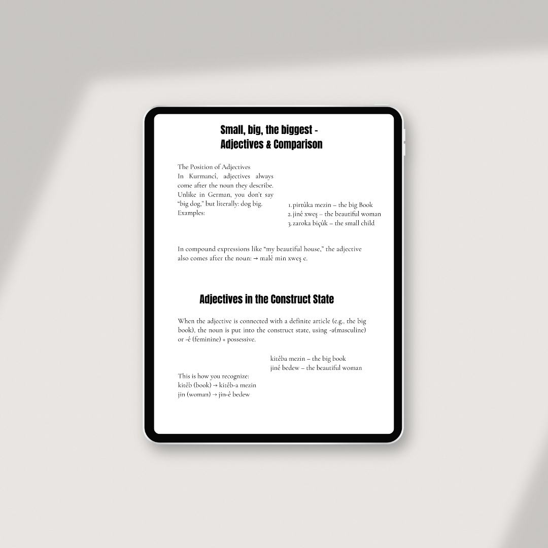 Complete English Bundle – The full Kurdish package