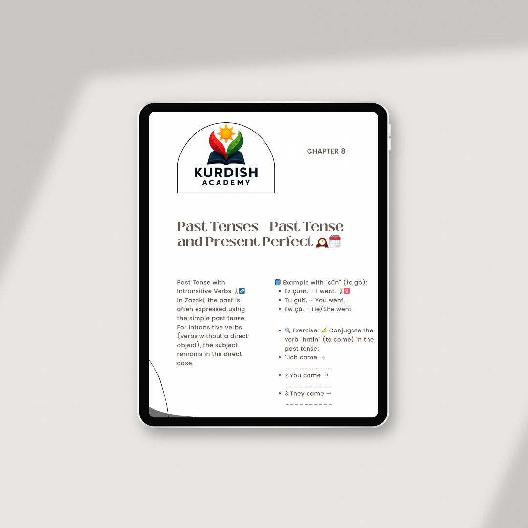 Zazaki: Volume 1 – Your First Steps