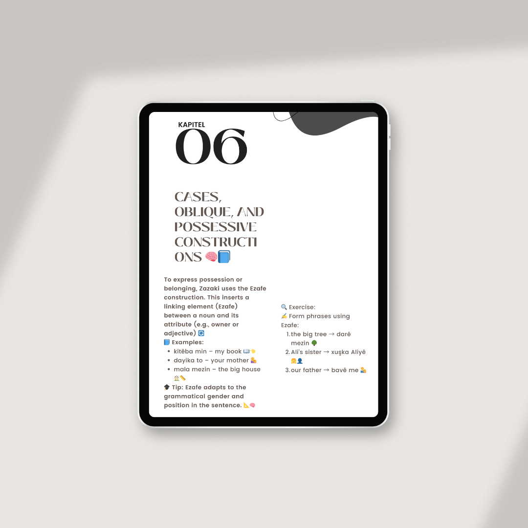 Zazaki: Volume 1 – Your First Steps