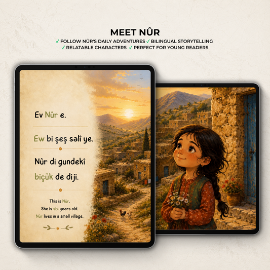 A Day with Nûr - A Kurdish Picture Book for Learning and Understanding