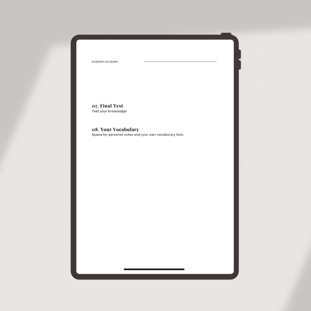 Sorani Bundle A1 & A2 – From First Words to Fluent Speech