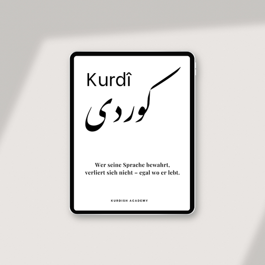 Kurmancî Reading Sample: Volume 1 – Your First Steps (DE)