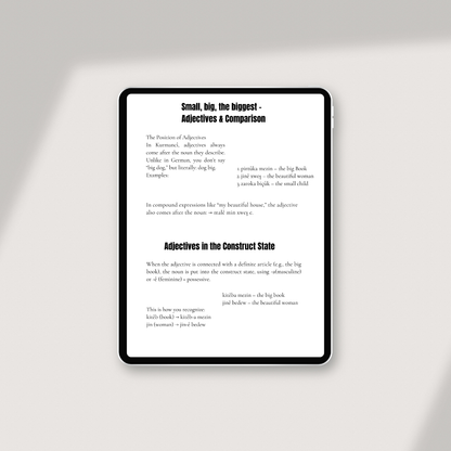 Complete English Bundle – The full Kurdish package