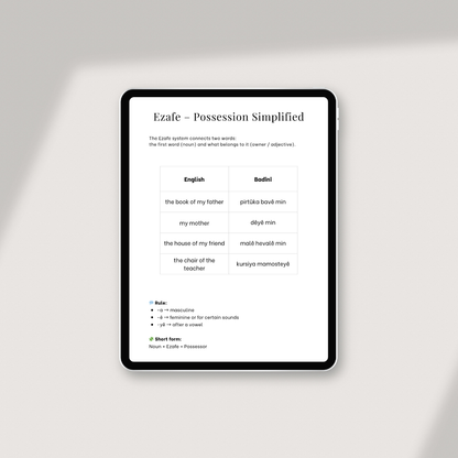 Badini: Volume 1 – Your First Steps