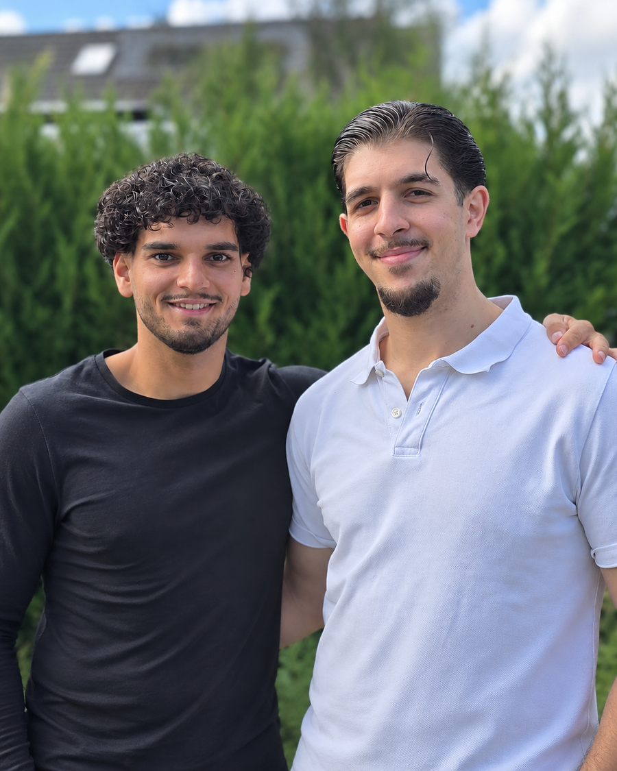 Bedirhan and Alejandro, founders of The Kurdish Academy