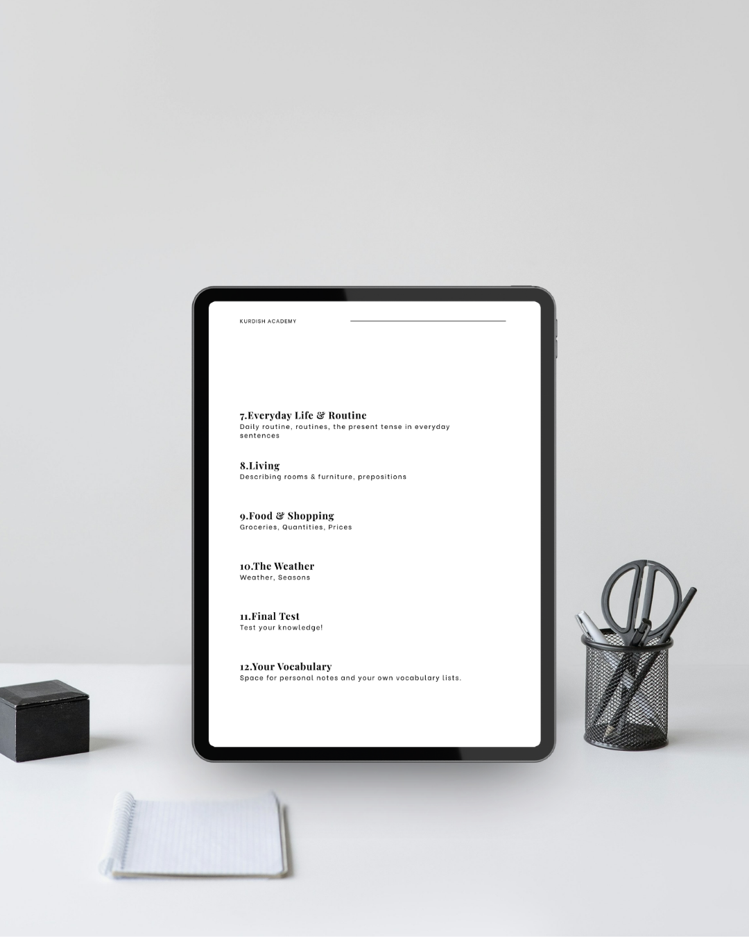 Kurmancî Paketi A1 & A2 – İlk Kelimelerden Akıcı Konuşmaya