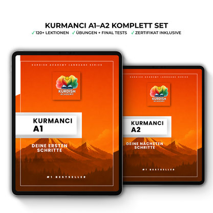 Kurmancî Bundle A1 & A2 – From First Words to Fluent Speech