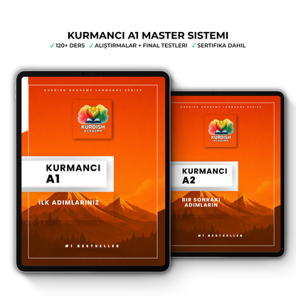 Kurmancî Bundle A1 & A2 – From First Words to Fluent Speech