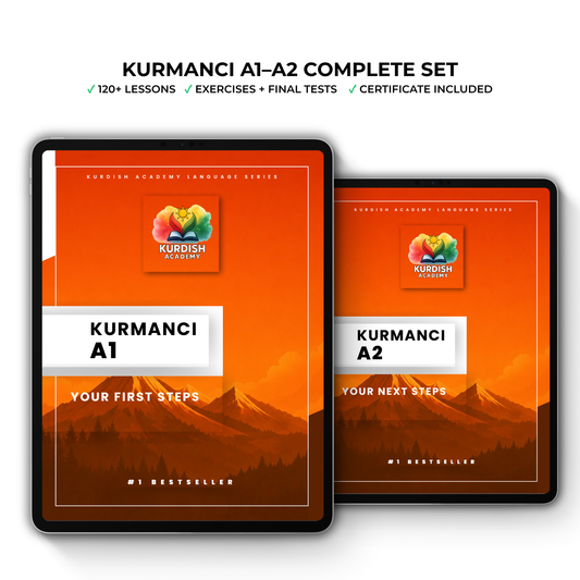Kurmancî Bundle A1 & A2 – From First Words to Fluent Speech