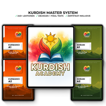 Kurdish Master Bundle – Kurmancî & Soranî Complete Set