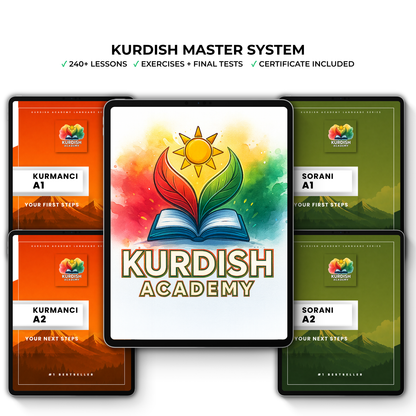 Kurdish Master Bundle – Kurmancî & Soranî Complete Set