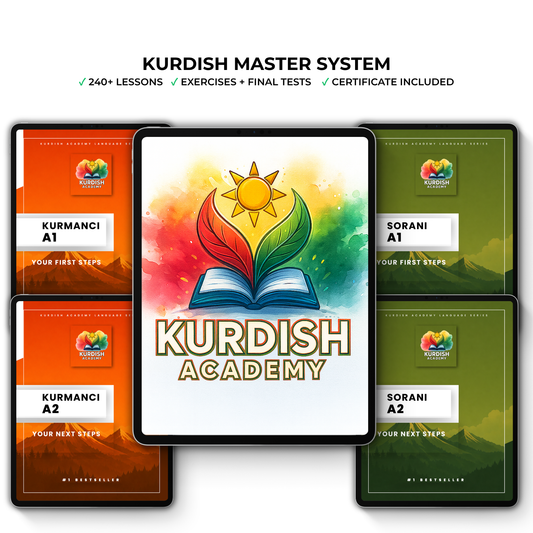 Kurdish Master Bundle – Kurmancî & Soranî Complete Set