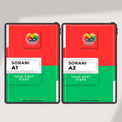 Sorani Bundle A1 & A2 – From First Words to Fluent Speech
