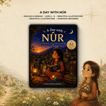 A Day with Nûr - A Kurdish Picture Book for Learning and Understanding