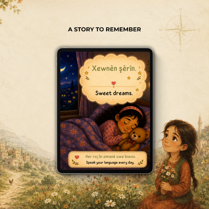 A Day with Nûr - A Kurdish Picture Book for Learning and Understanding