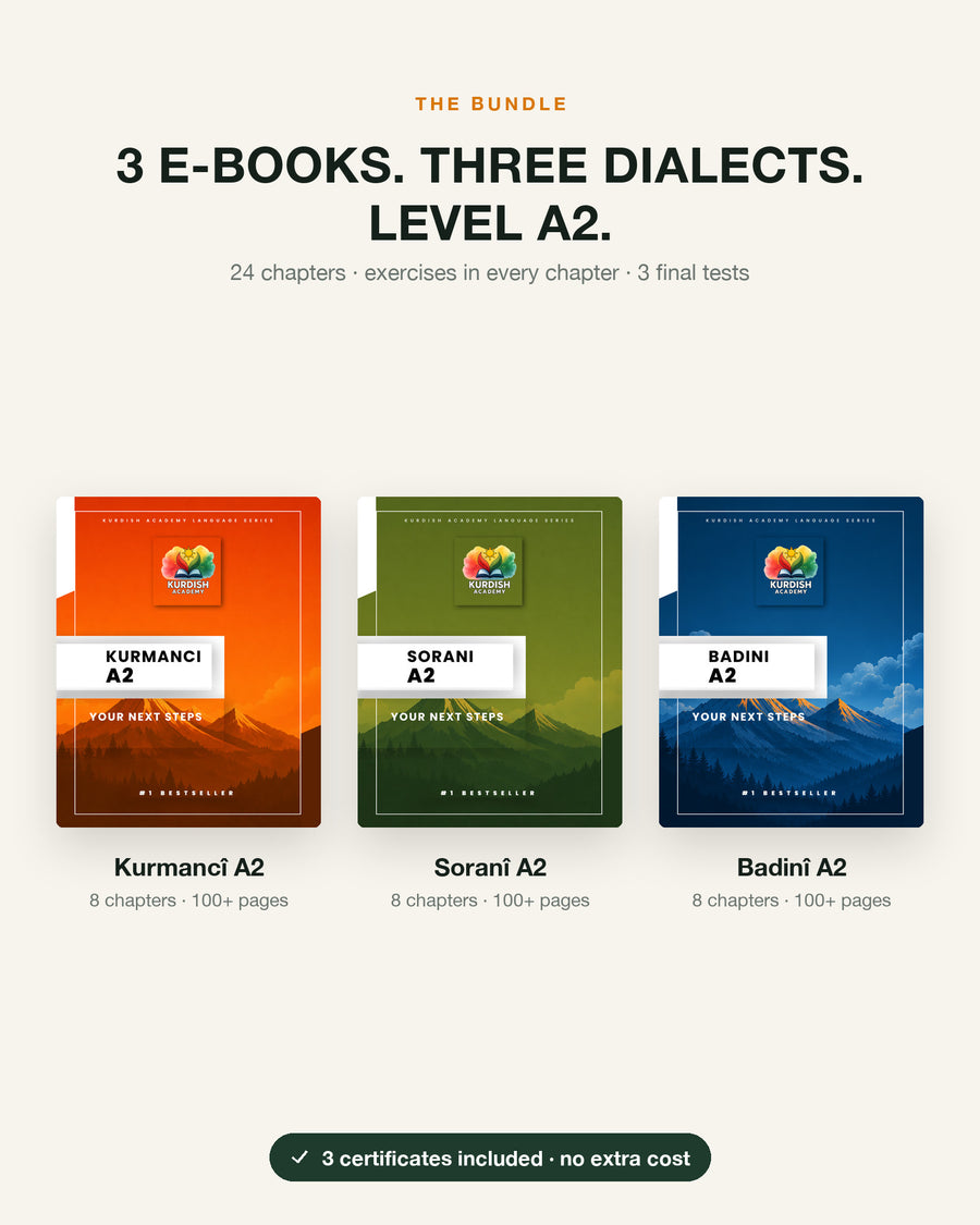 All A2 Set – what's inside: all e-books of the bundle, chapters and pages per book