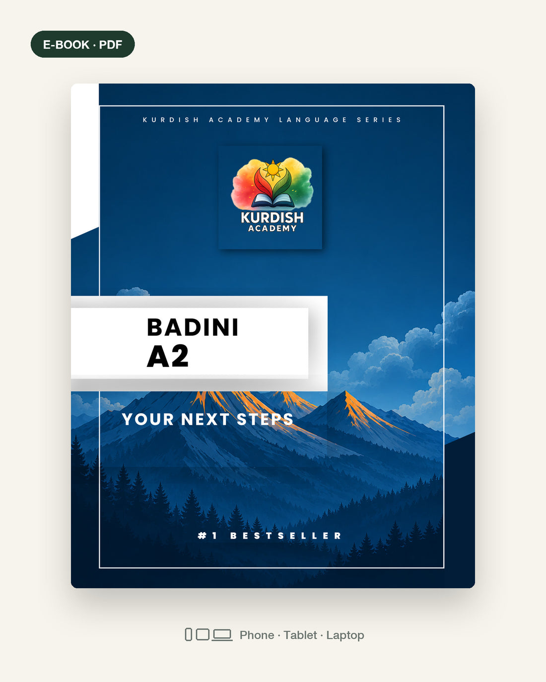 Badinî A2 e-book cover – Your Next Steps (English edition, PDF)