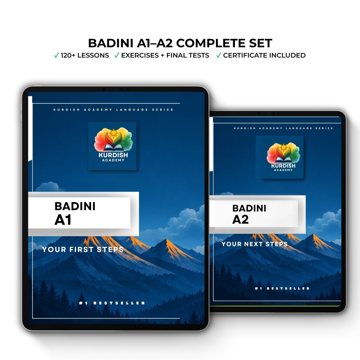Badini Bundle A1 & A2 – From First Words to Fluent Speech