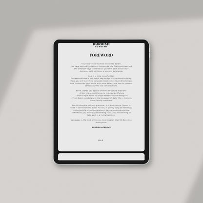 Sorani: Volume 2 – Speaking Fluently & Freely